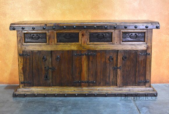 reclaimed wood buffet