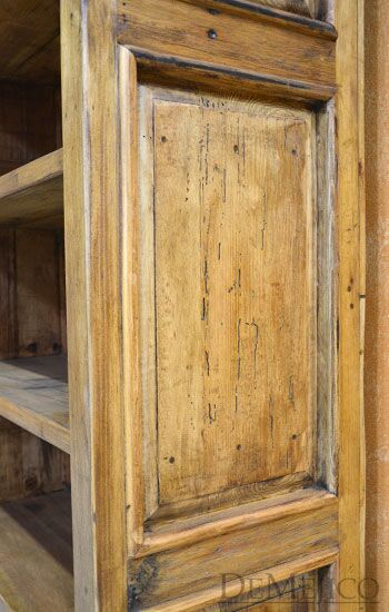 Hacienda Bookcase, Rustic Bookcase, Spanish Bookcase