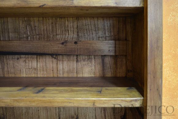 Hacienda Bookcase, Rustic Bookcase, Spanish Bookcase