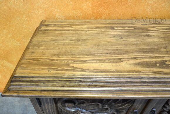 hand carved buffet