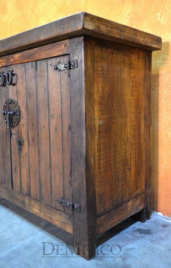 Colorado Buffet, Old Wood Buffet, Spanish Buffet Table