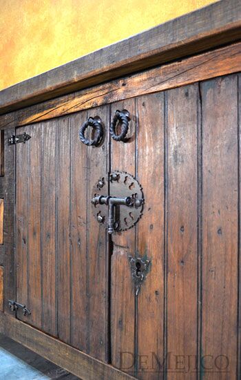 Colorado Buffet, Old Wood Buffet, Spanish Buffet Table