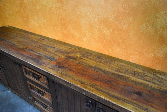 Colorado Buffet, Old Wood Buffet, Spanish Buffet Table