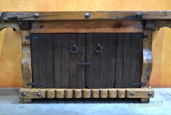 Old Door Buffet, Old Wood Buffet