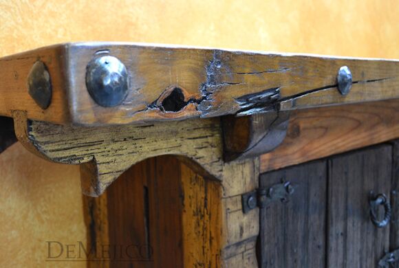 Old Door Buffet, Old Wood Buffet