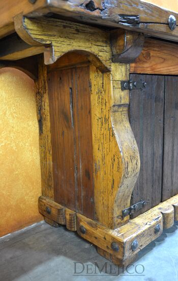 Old Door Buffet, Old Wood Buffet