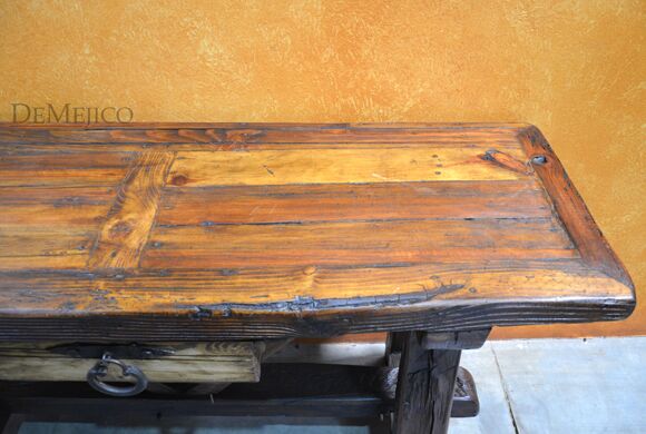 Rustic Spanish Console Table - Image 3