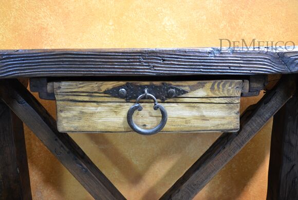 Rustic Spanish Console Table, Farmhouse Console Table, Rustic Console Table, Farmhouse Style