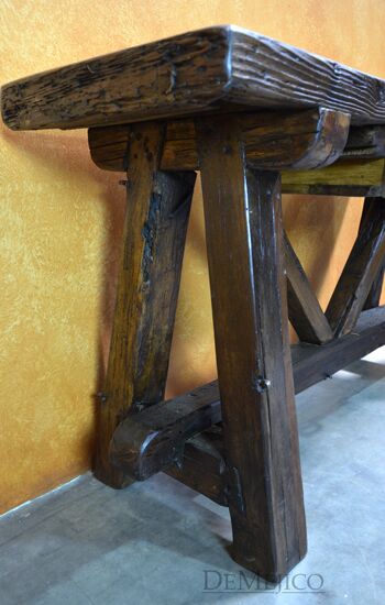 Rustic Spanish Console Table, Farmhouse Console Table, Rustic Console Table, Farmhouse Style