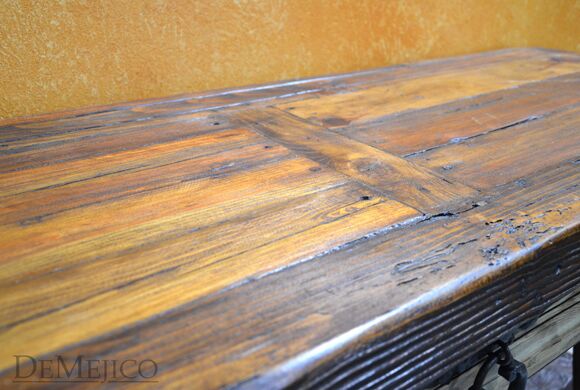 Rustic Spanish Console Table, Farmhouse Console Table, Rustic Console Table, Farmhouse Style
