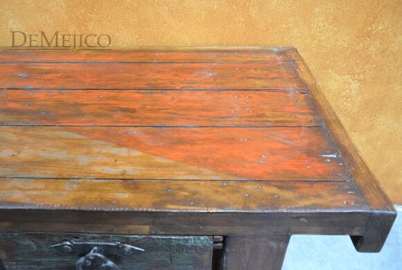 Escritorio Grappa, Old Wood Desk, Rustic Modern Desk