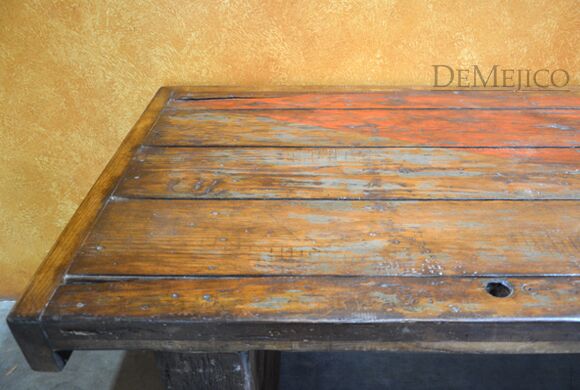 Escritorio Grappa, Old Wood Desk, Rustic Modern Desk