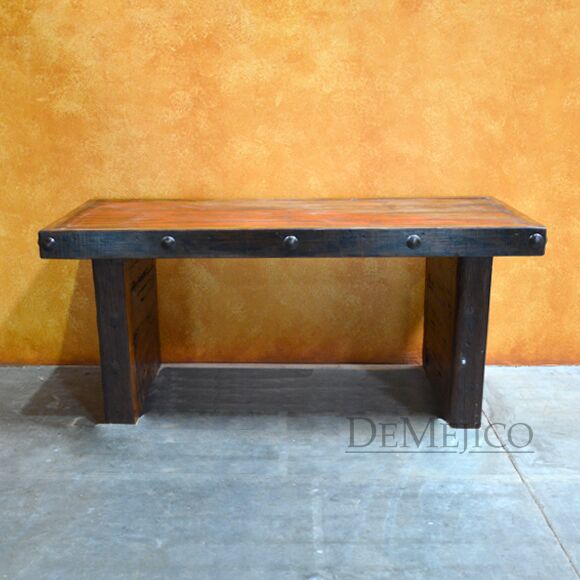 Escritorio Grappa, Old Wood Desk, Rustic Modern Desk