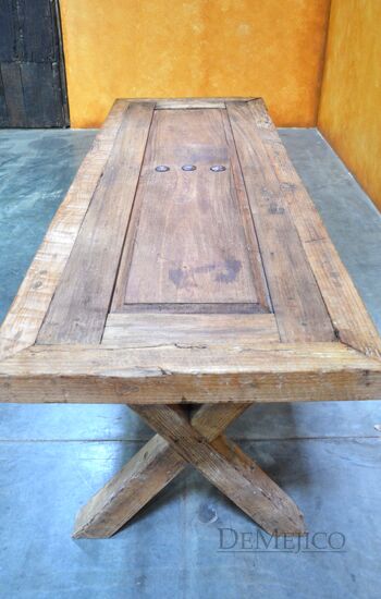 Escritorio de Campo, Reclaimed Door Desk, Farmhouse Style, Rustic Desk, Farmhouse Desk, Rustic Style