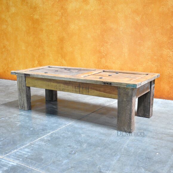 Farmhouse Coffee Table, Reclaimed Door Coffee Table, Rustic Coffee Table, Rustic Style