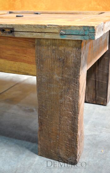 Farmhouse Coffee Table, Reclaimed Door Coffee Table, Rustic Coffee Table, Rustic Style