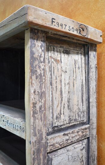 Aventura Hutch, Rustic Hutch, Old Door Hutch