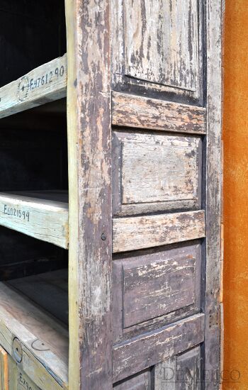 Aventura Hutch, Rustic Hutch, Old Door Hutch