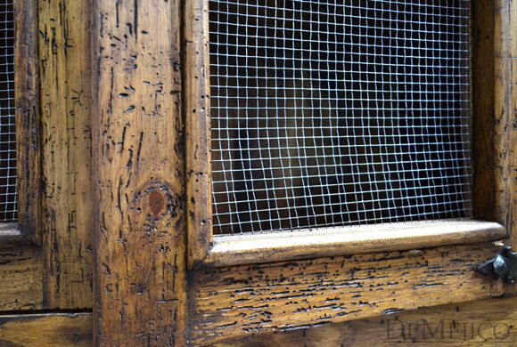 Antigua Hutch, Rustic Hutch, Rustic Spanish Style