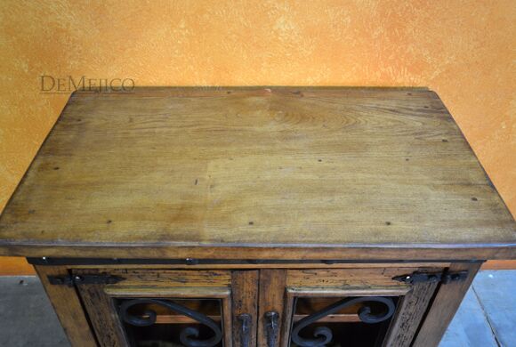 Spanish TV Console, Old Wood TV Stand