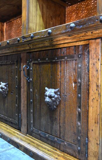Copper Panel Bar, Spanish Bar, Restaurant Furniture
