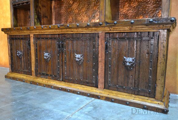 Copper Panel Bar, Spanish Bar, Restaurant Furniture