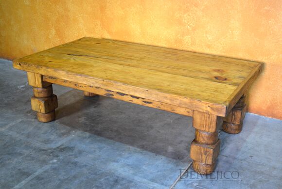 old world coffee table