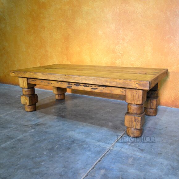 old world coffee table