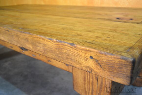 old world coffee table