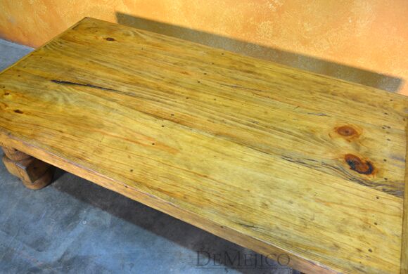 old world coffee table