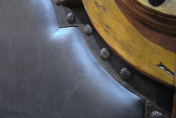 spanish leather bed