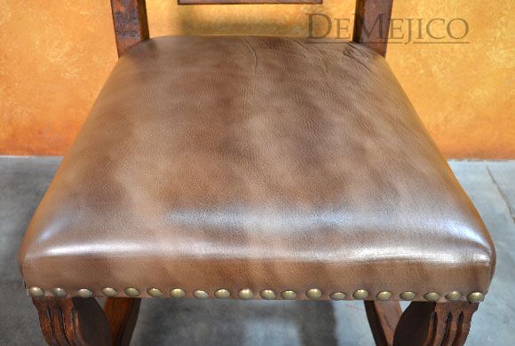 Spanish carved dining chair