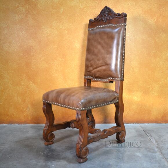 Spanish Carved Dining Chair