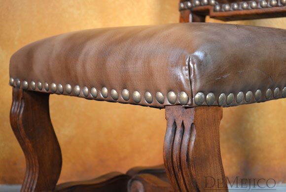 Spanish carved dining chair