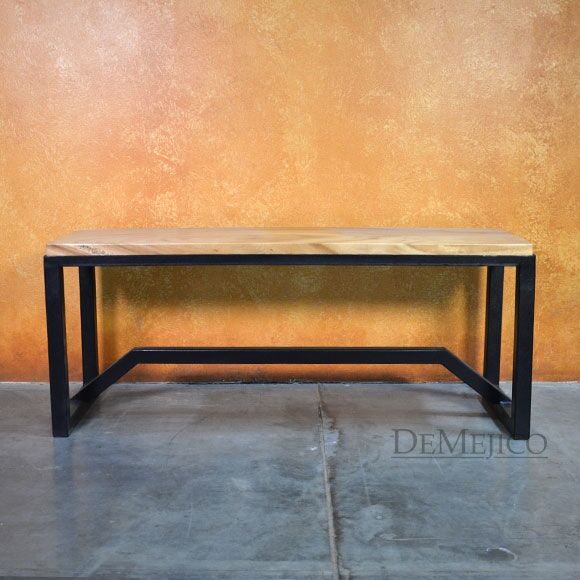 Playa Rustic Modern Accent Bench, Table Bench, Accent Bench