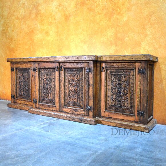 Oaxaca Old Wood Buffet, Spanish Buffet Table
