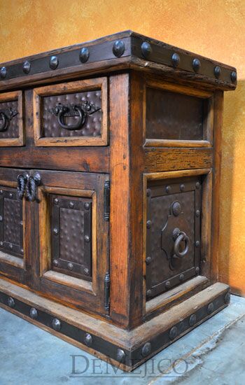 rustic entertainment center