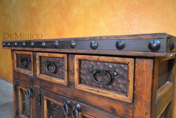 rustic entertainment center