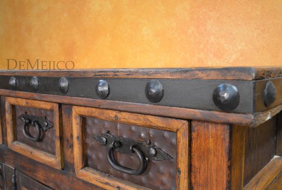 rustic entertainment center