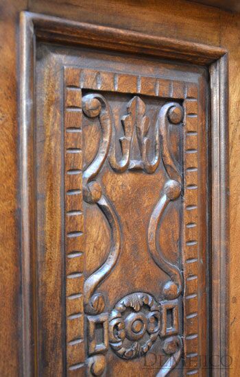 Mesquite Oaxaca Buffet, Carved Buffet, Spanish Buffet Table