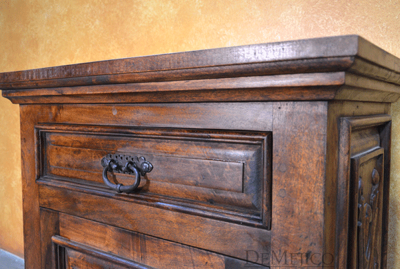 Spanish carved nightstand
