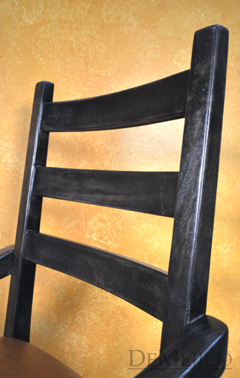 spanish leather chair