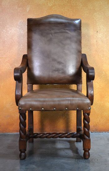 Silla Chapital Especial - Spanish Dining Chairs, Spanish Leather Chairs