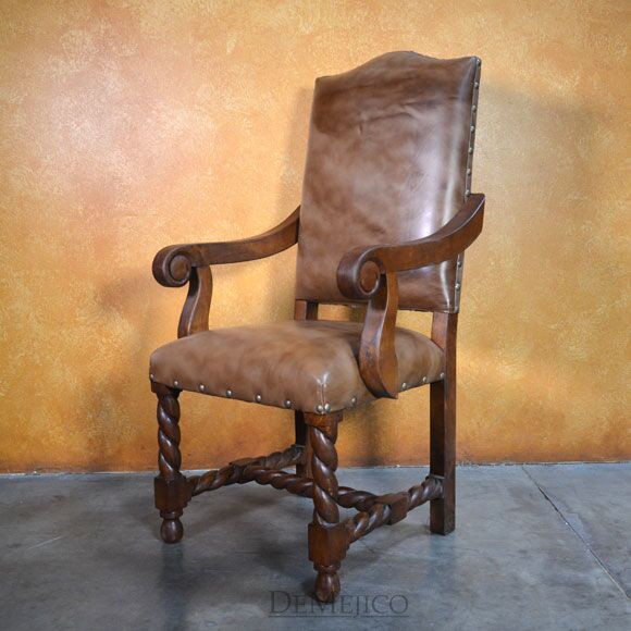 Silla Chapital Especial - Spanish Dining Chairs, Spanish Leather Chairs