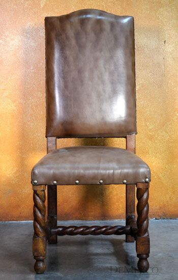 Silla Chapital Especial - Spanish Dining Chairs, Spanish Leather Chairs