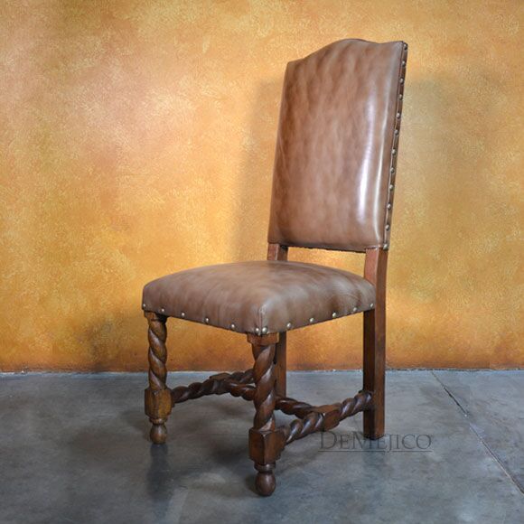 Silla Chapital Especial - Spanish Dining Chairs, Spanish Leather Chairs