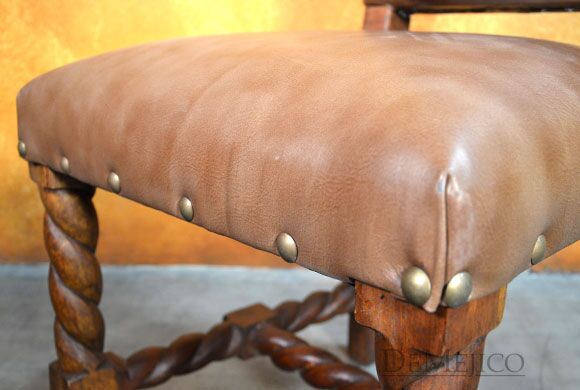 Silla Chapital Especial - Spanish Dining Chairs, Spanish Leather Chairs
