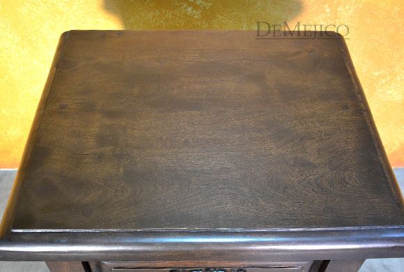 Alamo Mesquite Nightstand, 3 Drawers, Bedside Table