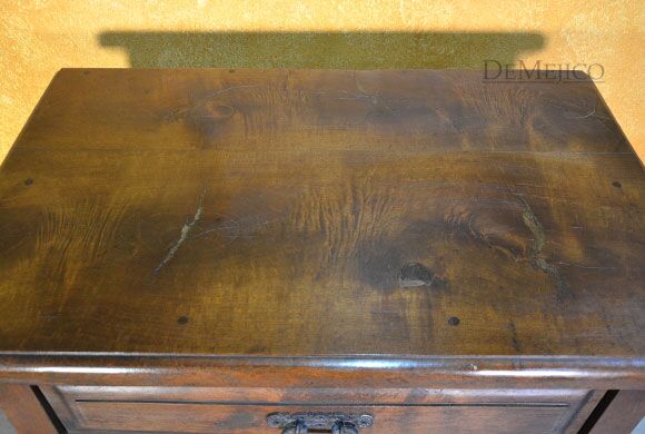 4ft Tall Mesquite Dresser, 5 Drawer Alamo Tall Dresser