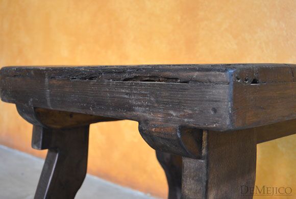 Dark Yugos Reclaimed Wood End Table